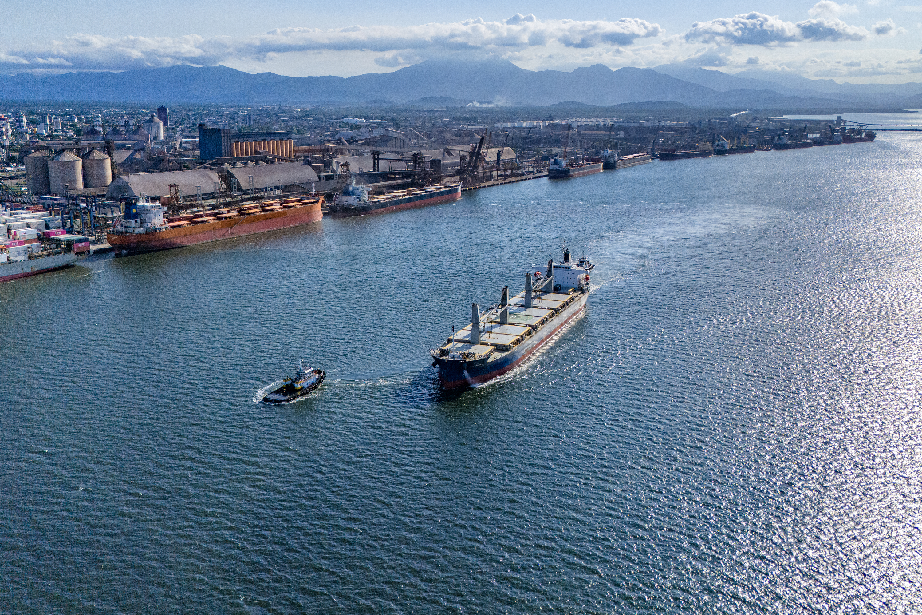 Porto de Paranaguá mostra eficiência e bate recorde de movimentação em 2024